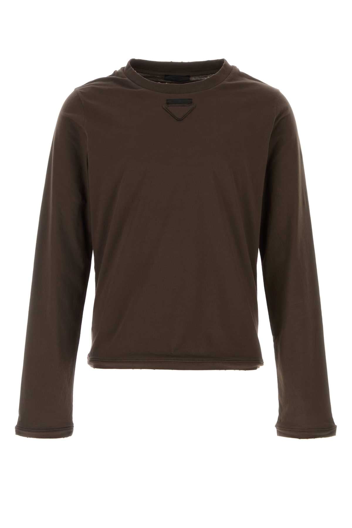 Cacao Exterior: Cotton T-shirt