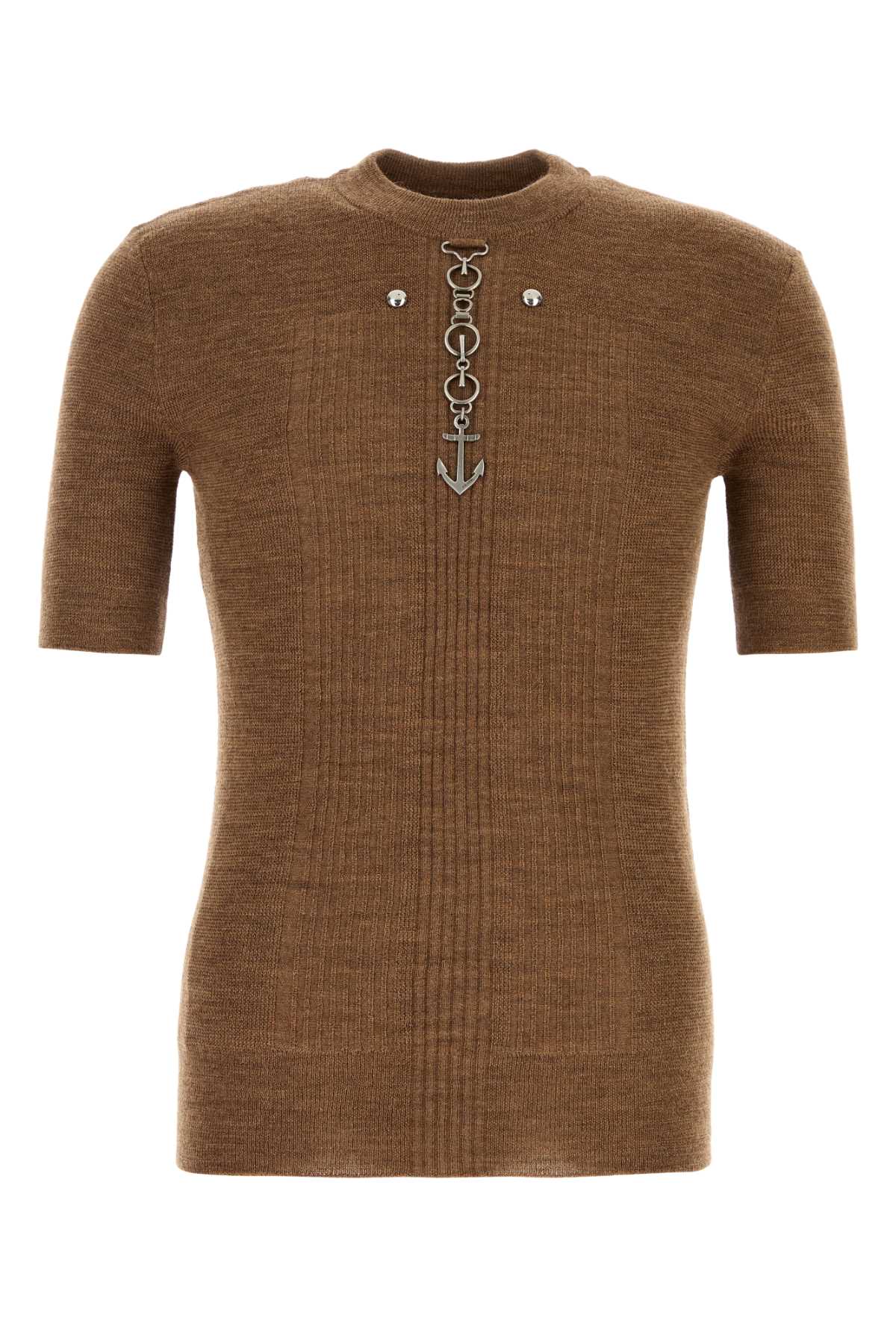 Caramel Wool Sweater Ruggine Maglieria