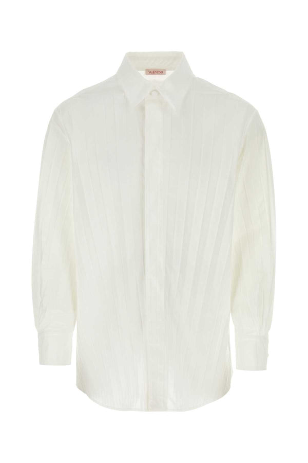 Valentino Garavani 100% Nylon shirt in white