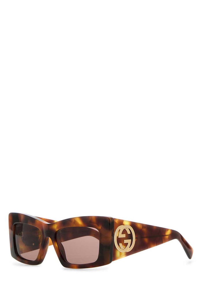 Printed Acetate Sunglasses Havanahavanaviolet Exterior: Occhiali Da Sole