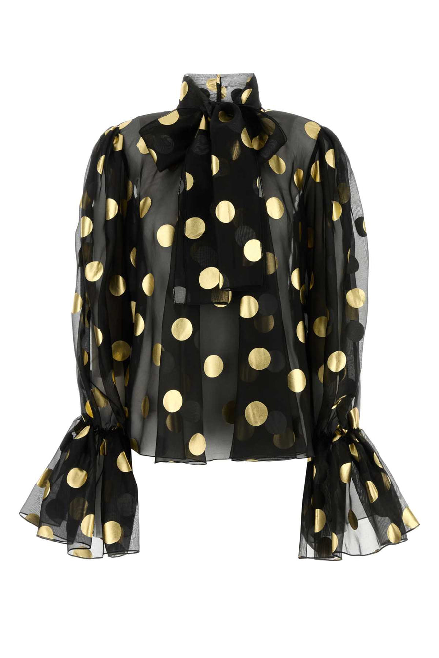 Dolce & Gabbana Hnlm 100% Silk blouse in black