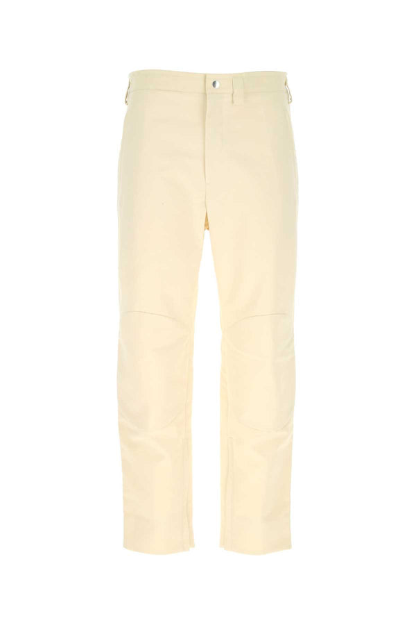 Jil Sander 100% Cotton trousers in beige
