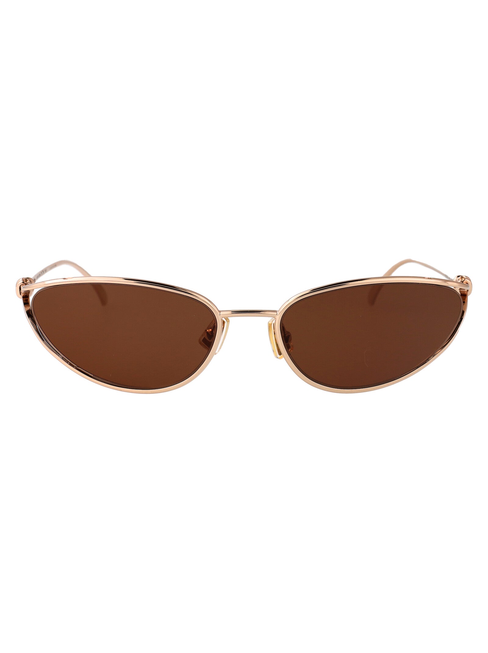 Bv1330s 003 Gold-gold-brown Metal Sunglasses
