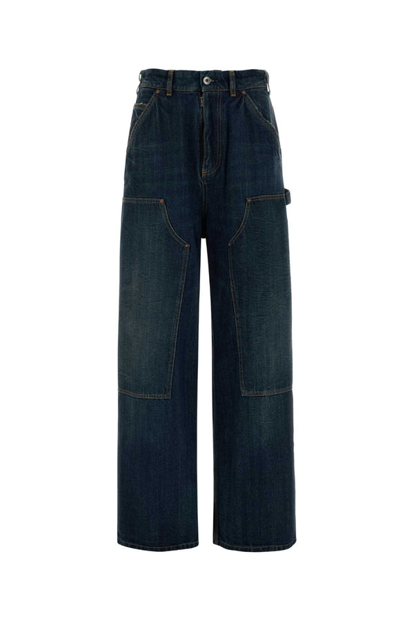 Maison Margiela Exterior: 100% Cotton jeans in blue