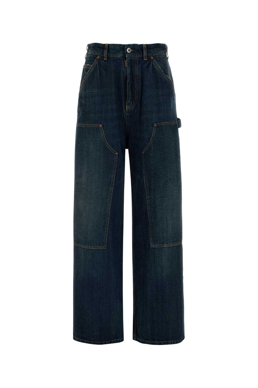 Maison Margiela Exterior: 100% Cotton jeans in blue