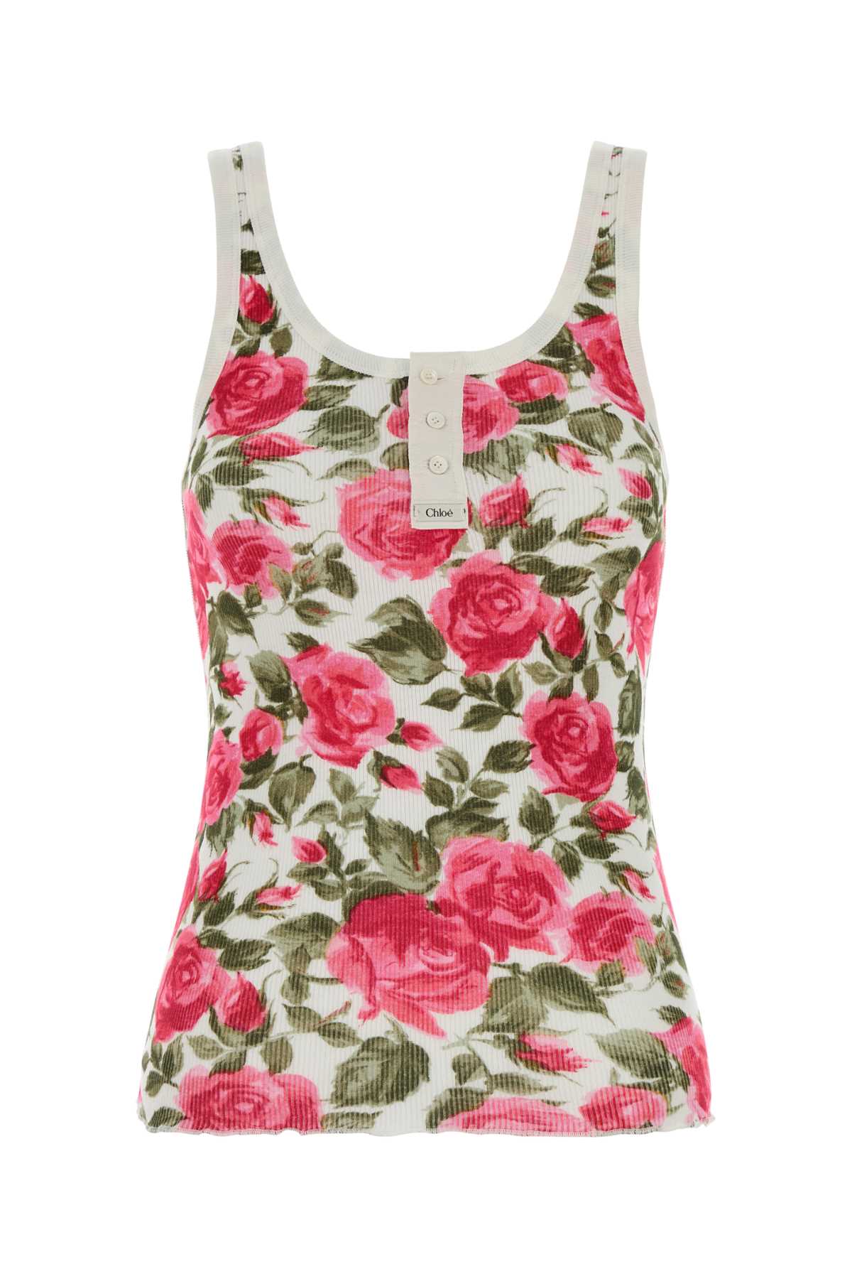 Whitepink1 Exterior: Cotton Elastane Maglieria