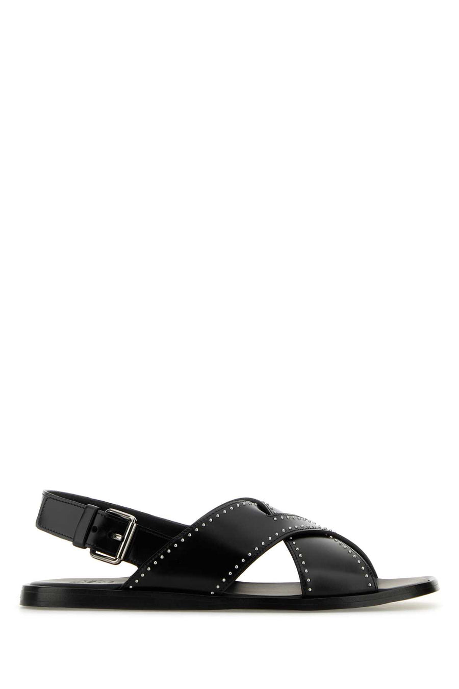 Church'S Exterior: 100% Leather sandal in black