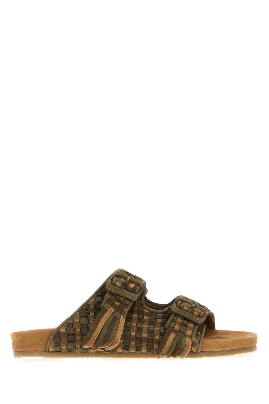Baziszt Exterior: 100% Suede; Interior: 100% Suede; Sole: Rubber mule in green