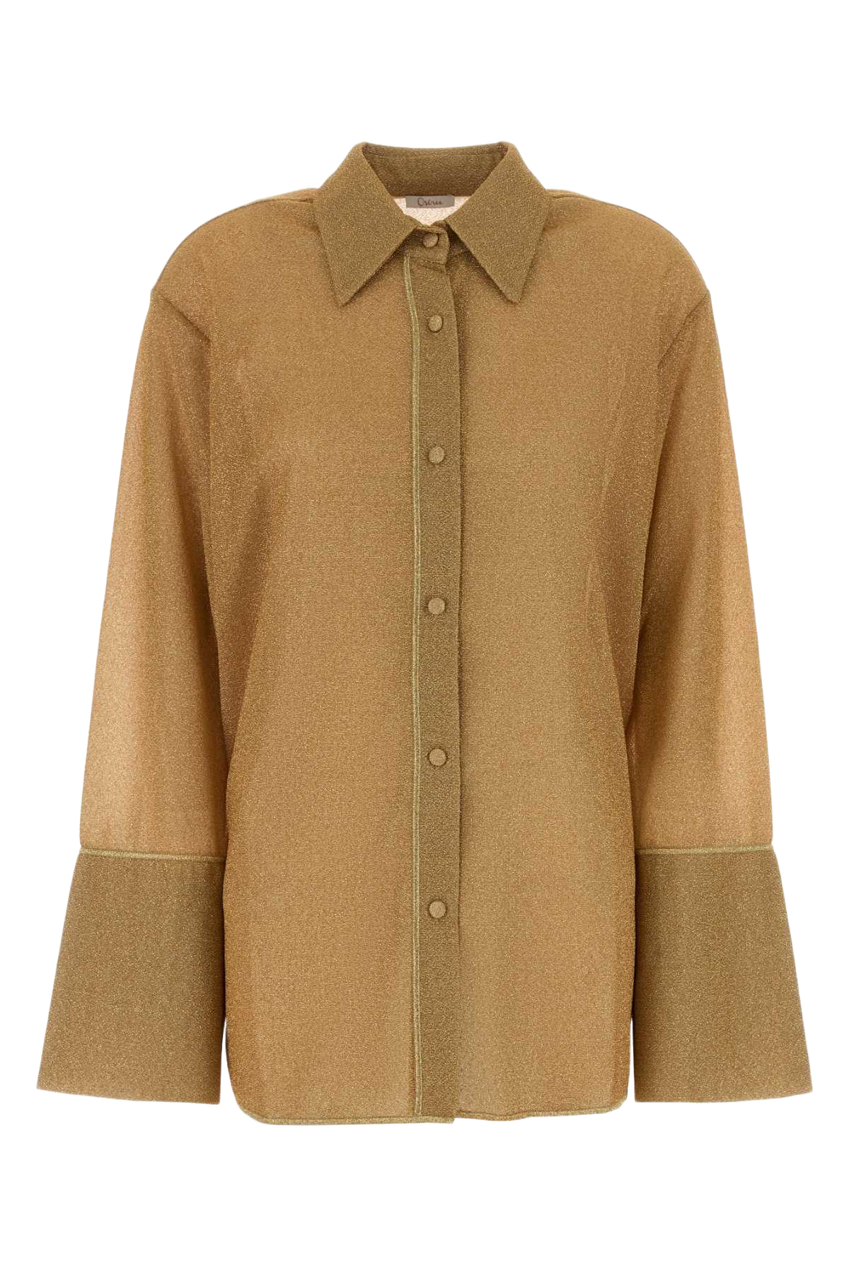 Gold Nylon Shirt Exterior: Metal Fiber Costumi Da Bagno