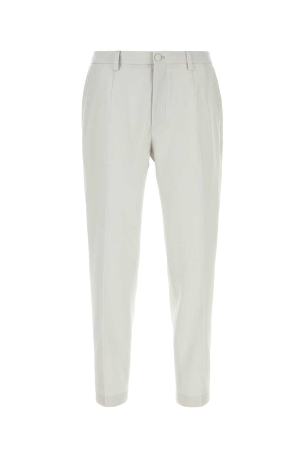Dolce & Gabbana 100% Virgin wool trousers in beige