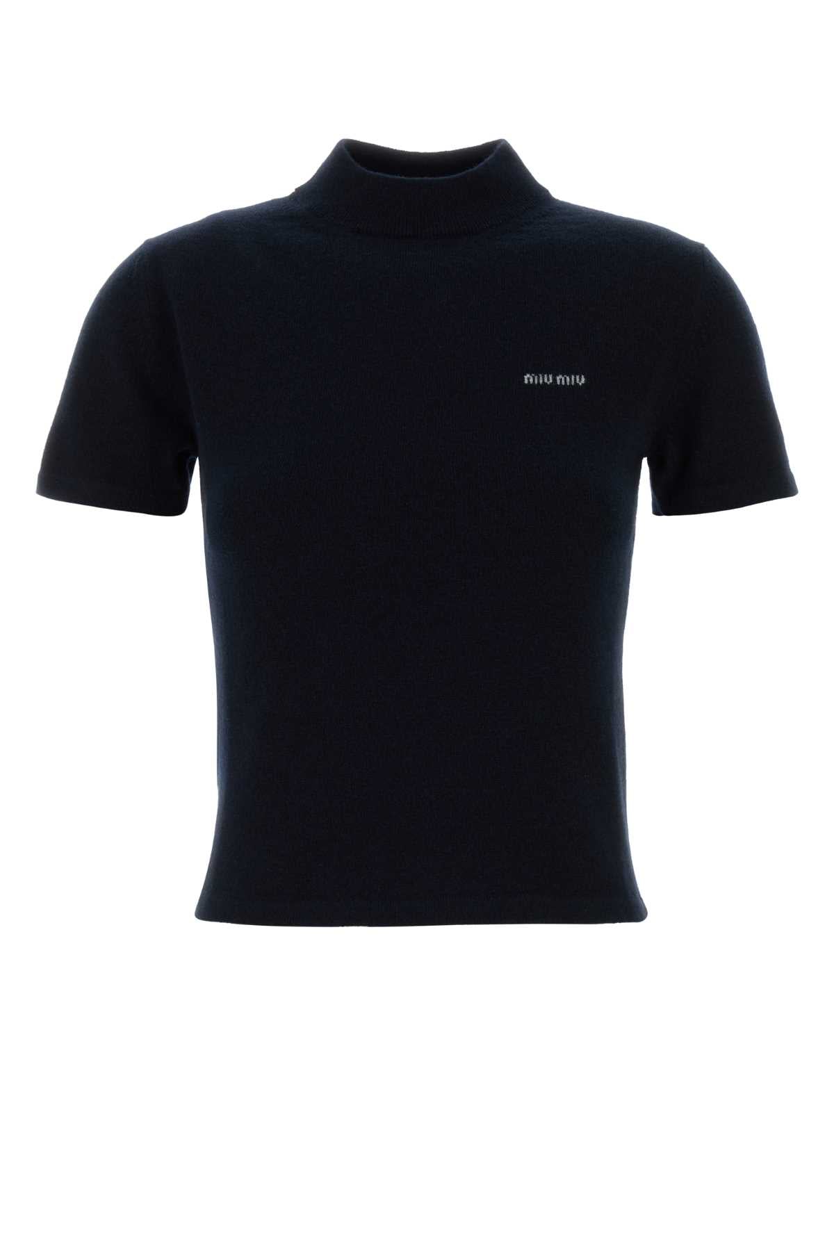 Midnight Blue Cashmere Sweater Bleu Maglieria