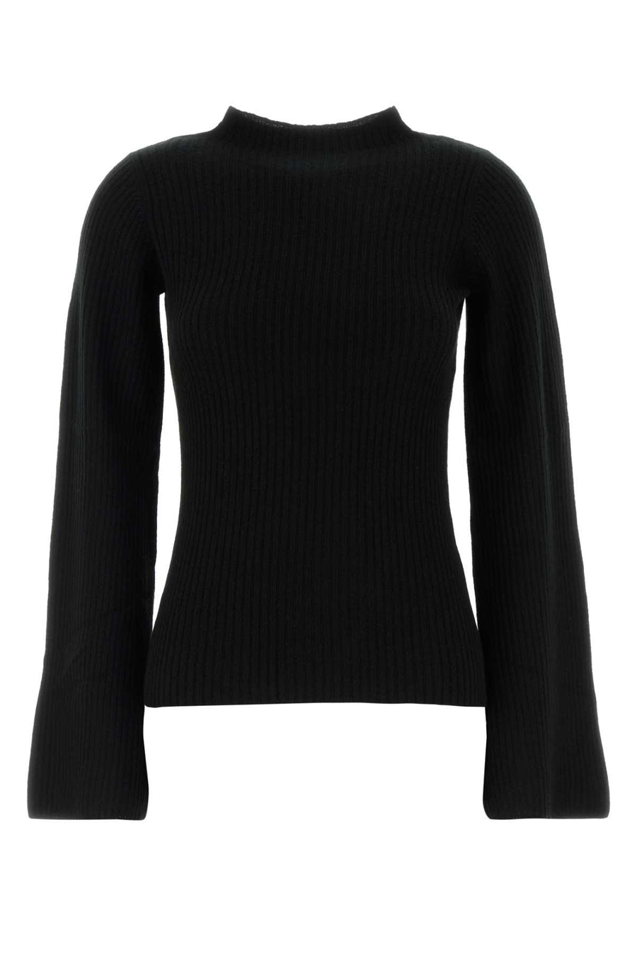 Le Kasha 100% Organic cashmere sweater in black