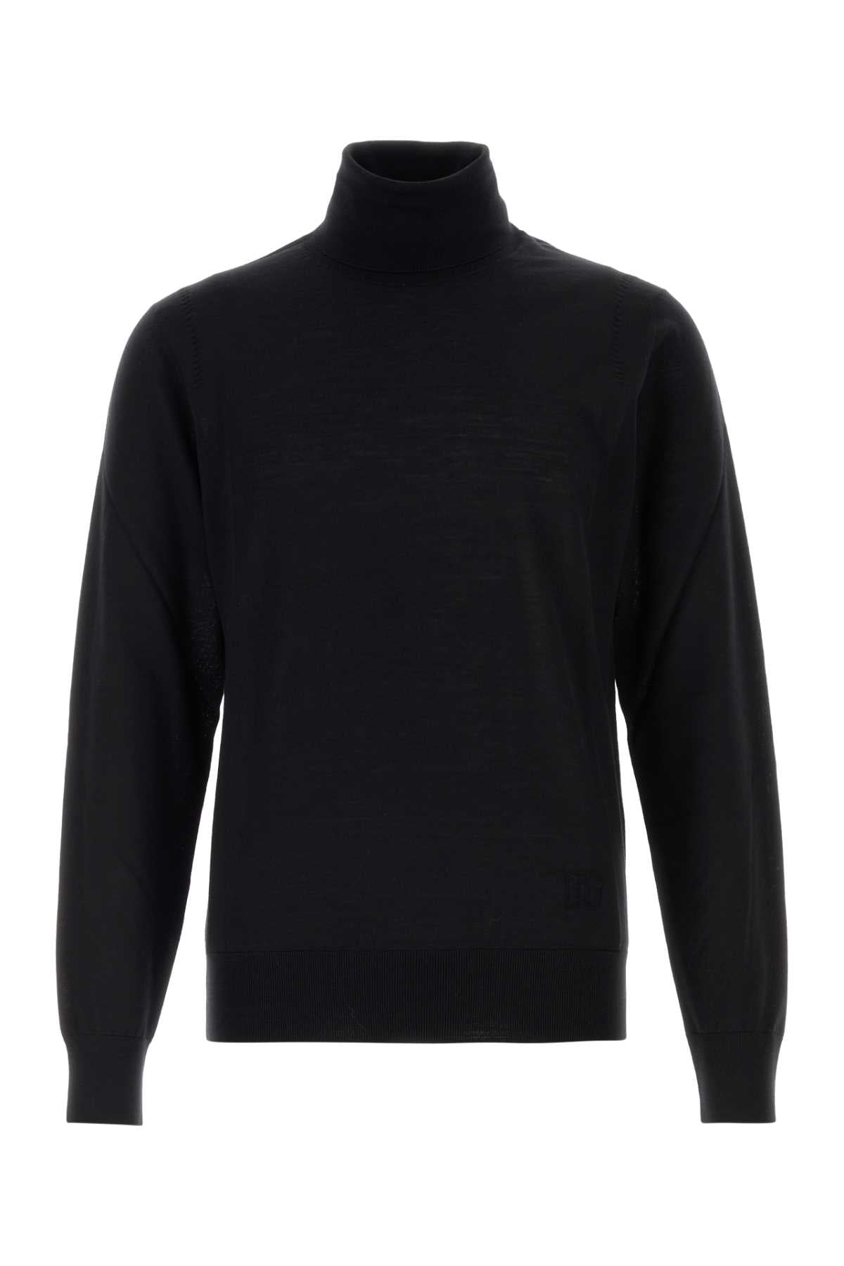 Gxw05tjdvbv N0000 Nero Exterior: Virgin Wool Maglieria