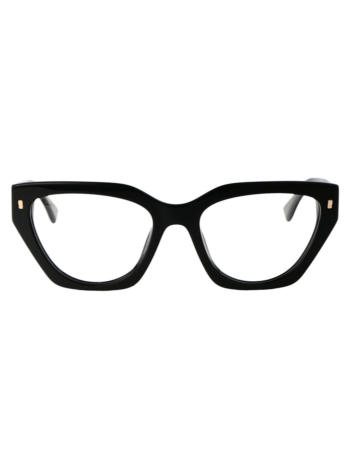 D2 0117 807 Black Acetate Optical
