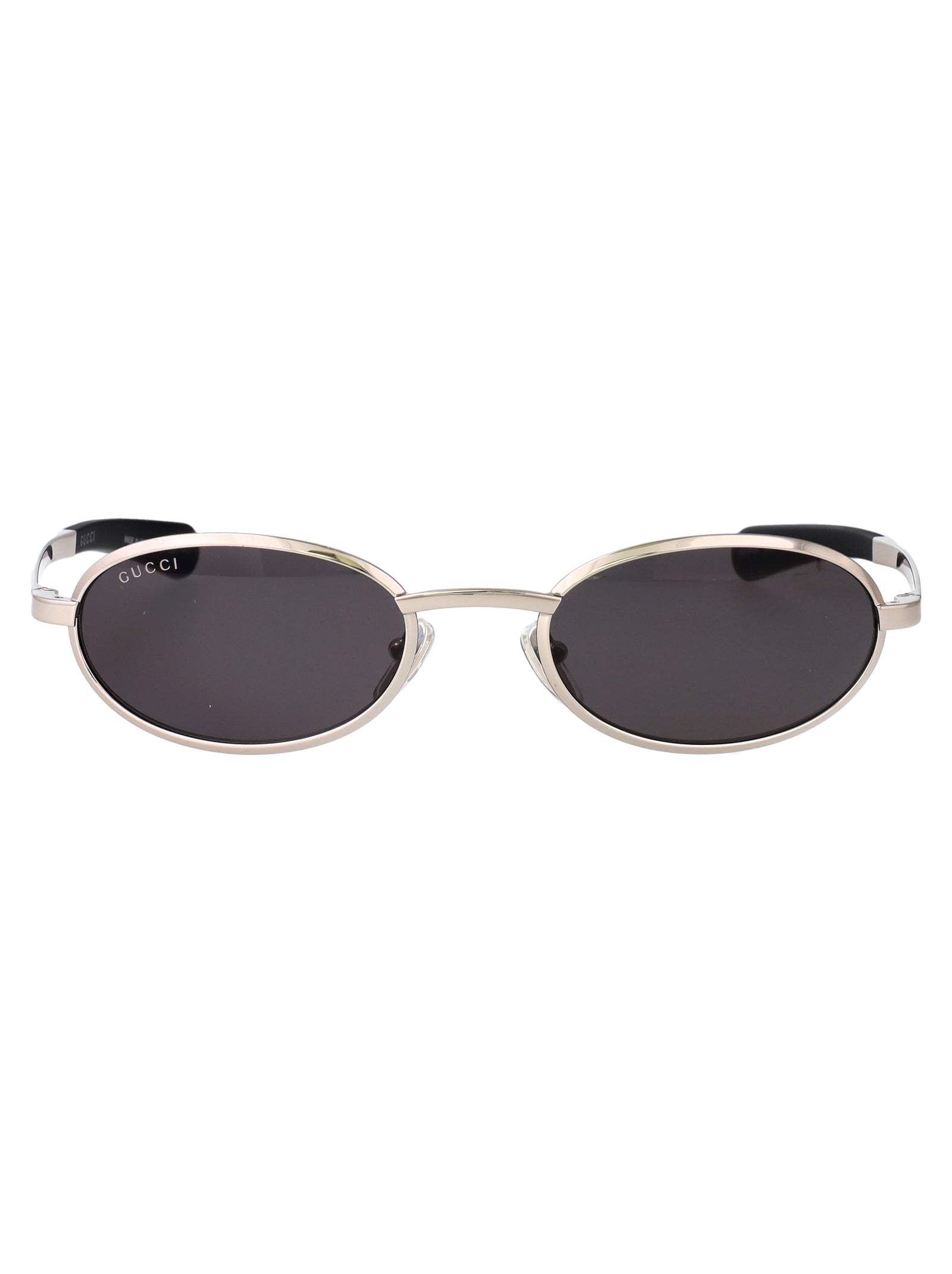 Gg1942s 002 Silver-silver-grey Metal Sunglasses