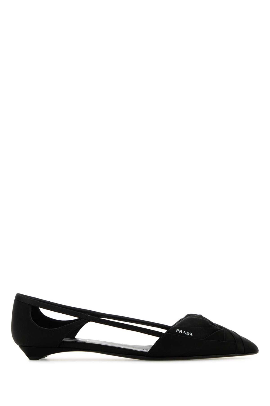 Prada 32% Silk flat in black