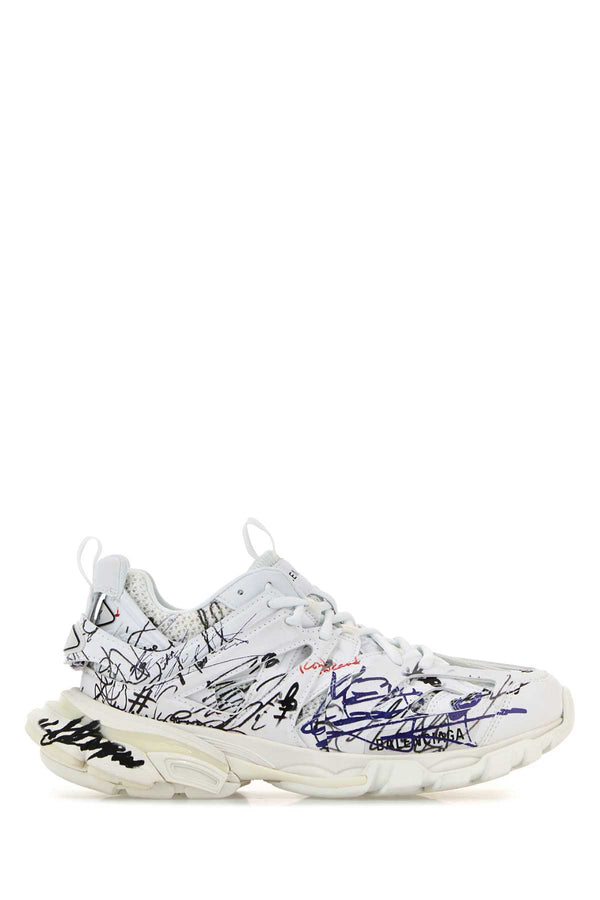 Balenciaga Sneaker Exterior: 100% Fabric sneaker in white
