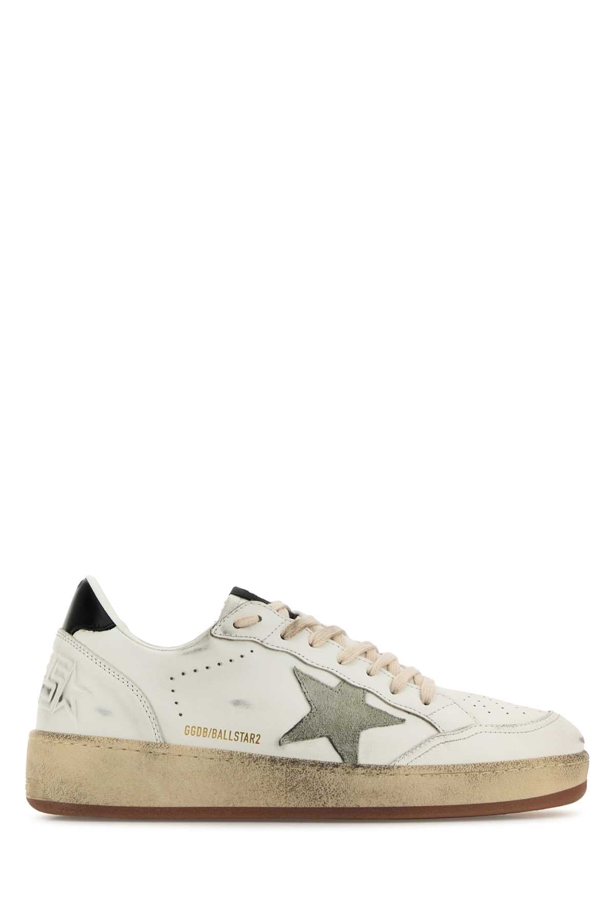 Whiteiceblack Cow Leather Sneaker