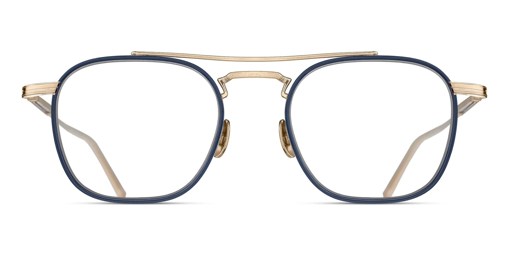 M3157.rx.bg-Nvy.51 Nd Titanium Eyeglasses