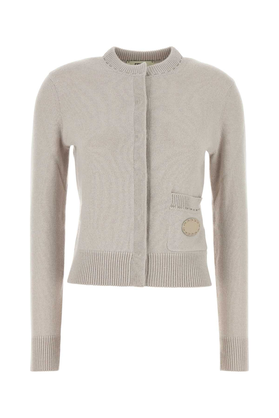 Fendi 100% Cashmere cardigan in gray