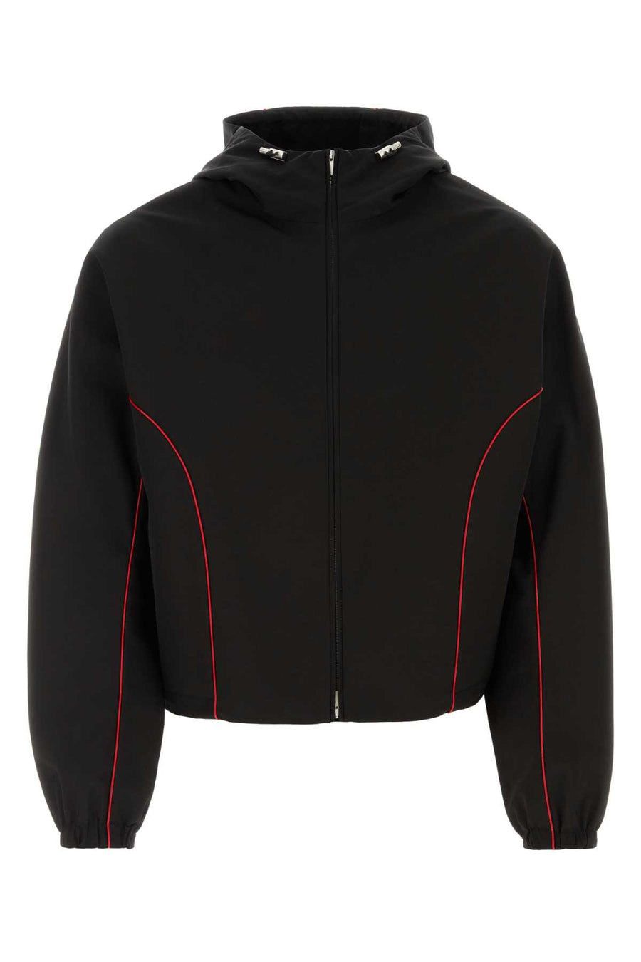 Ferragamo Nero 84% Polyester jacket in black