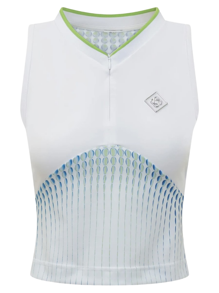 Top Tennis Multicolour Polyester Elastane Tops