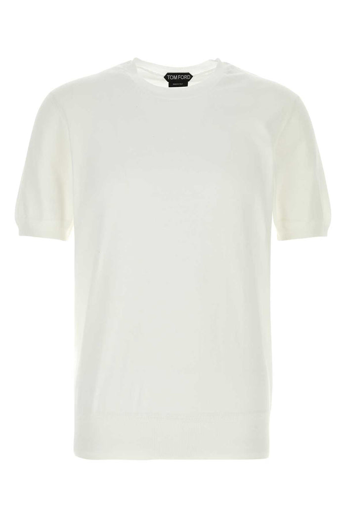 Kcs026ymc040 Wab White Cotton T-shirt