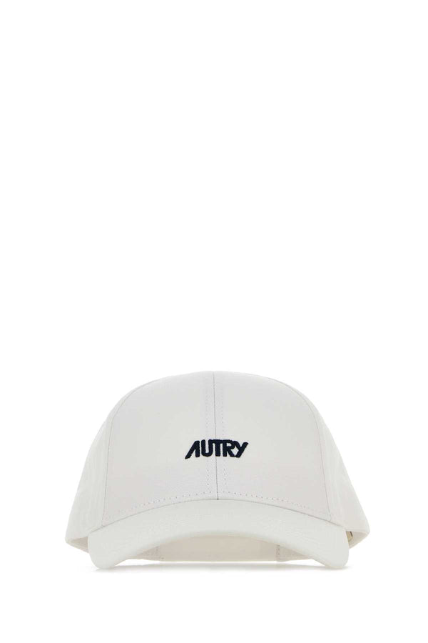 Autry BASEBALL 100% Cotton baseball cap in white