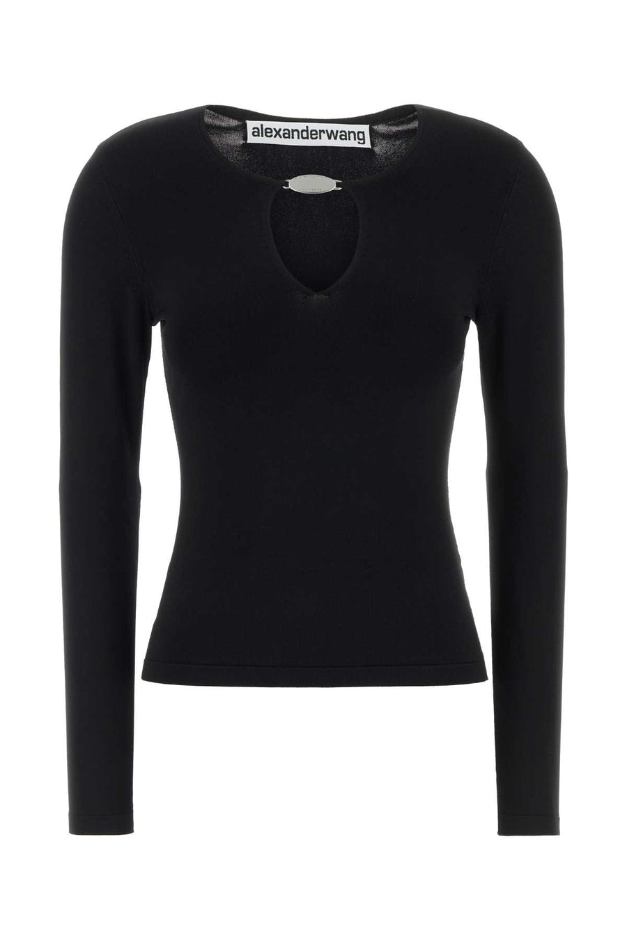 Alexander Wang Pullover Exterior: 75% Viscose 23% Nylon 3% Elastane t-shirt in black