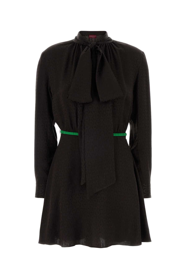 Gucci 100% Silk dress in brown