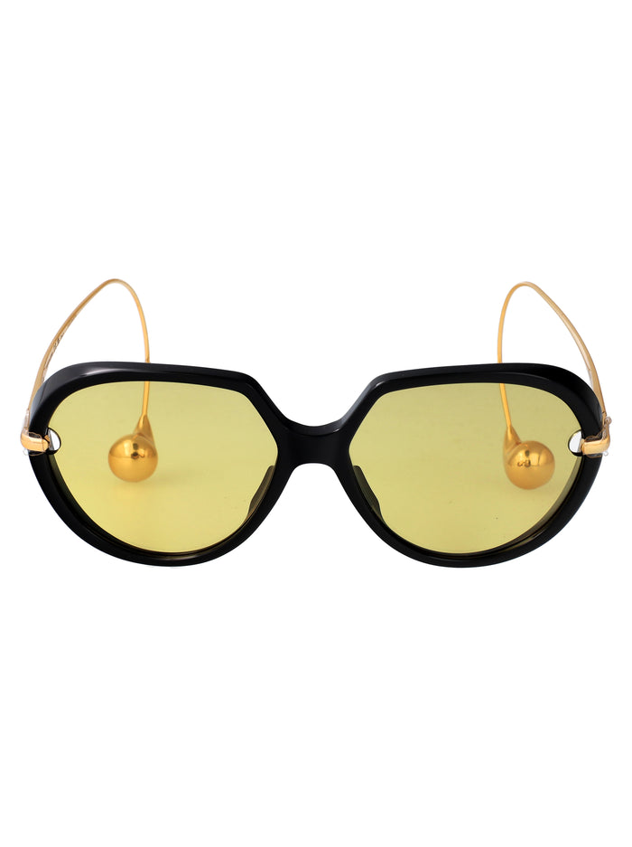 Bv1436s Black-gold-yellow Recycled Acetate Sunglasses