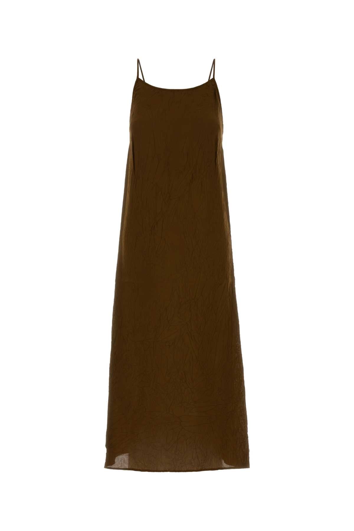 Mud Jersey Anaya Dress Mustard Exterior: Viscose Abiti