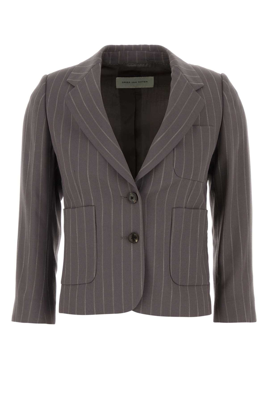 Dries Van Noten Exterior: 99% Wool blazer in purple