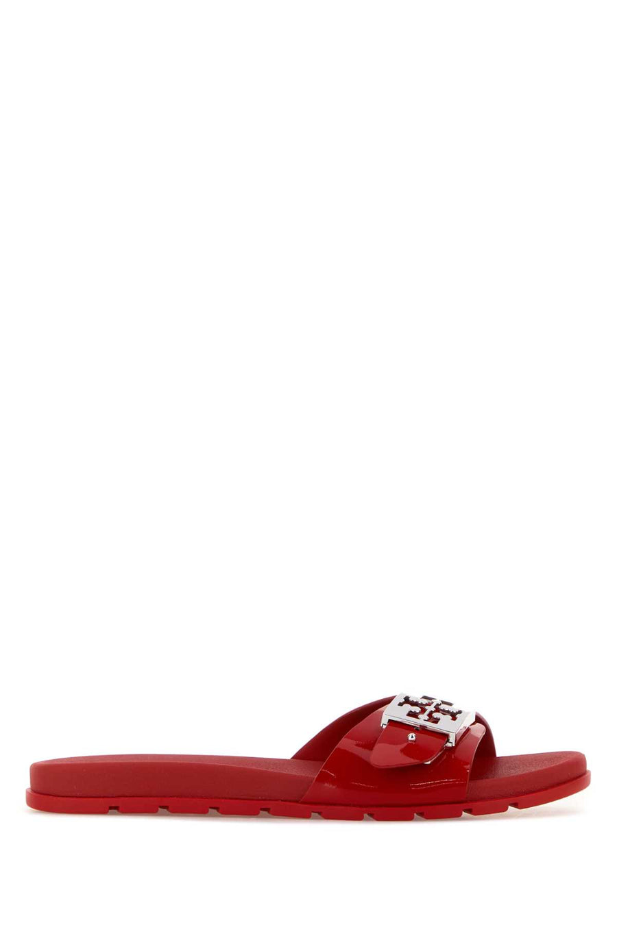 Tory Burch Upper: 28% Polyester slide in red
