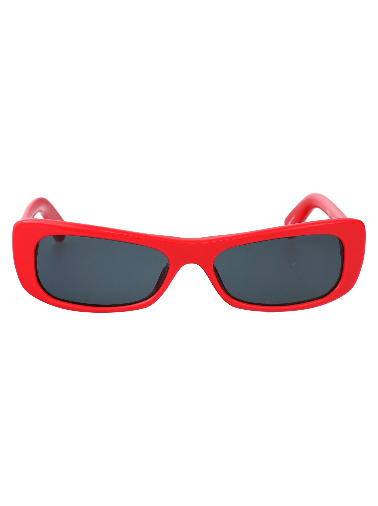 Jac55c2sun C2 Red/ Yellow Gold/ Grey Acetate Sunglasses