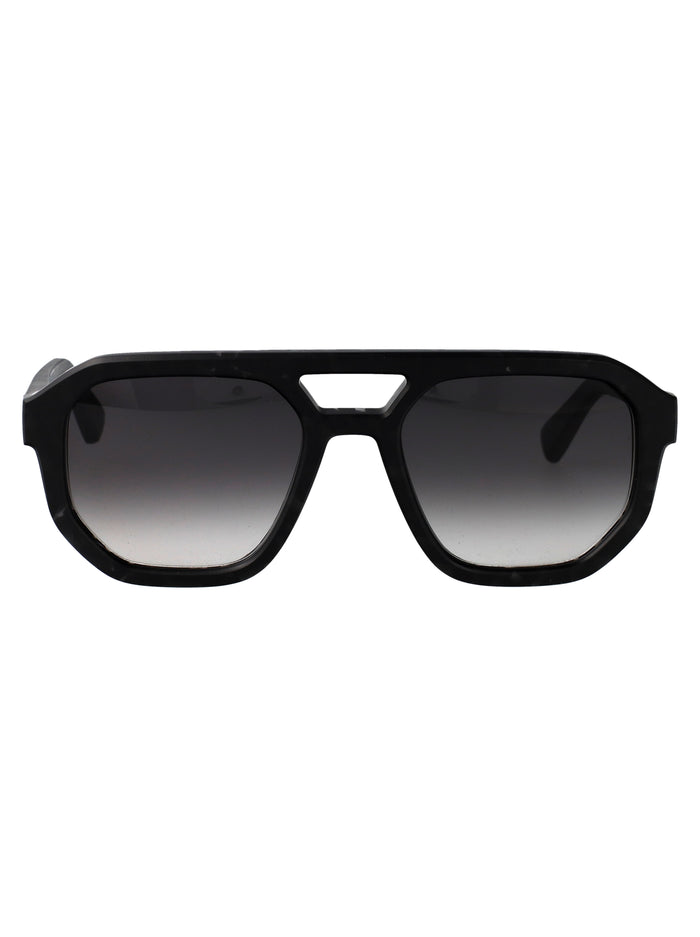 C178-chilled Raw Bk Havana/shi Acetate Sunglasses