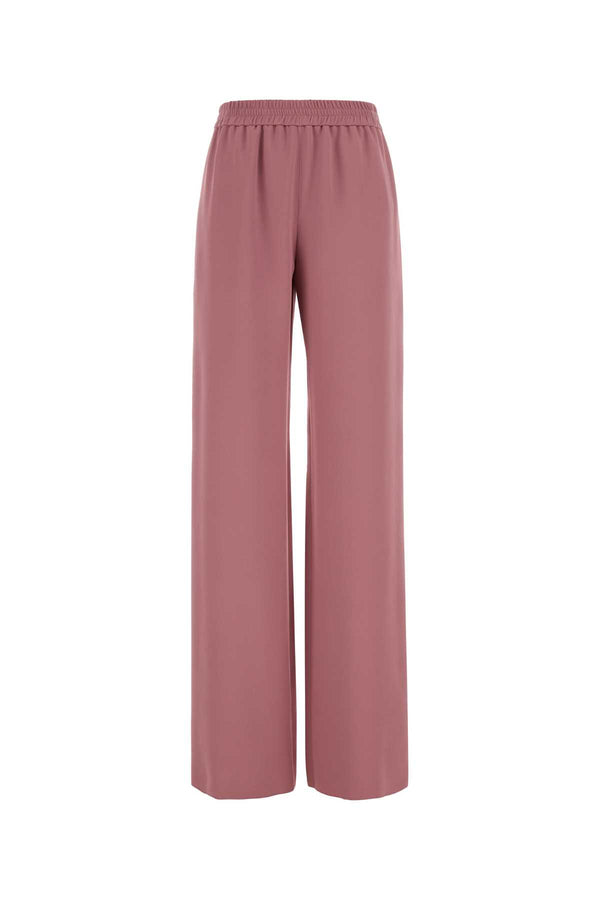 Valentino Garavani 100% Silk trousers in pink
