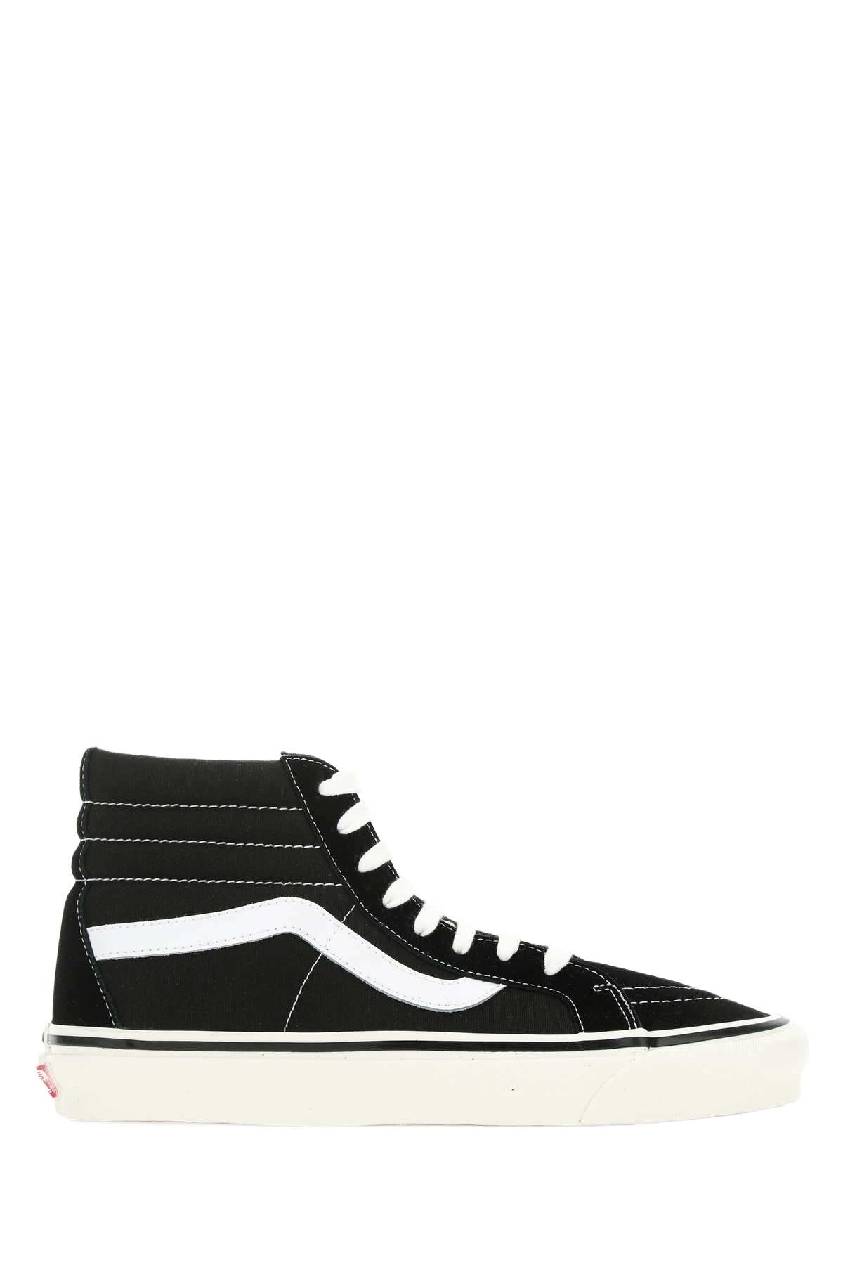 Black Canvas Sk8-Hi Sneakers Pxc1