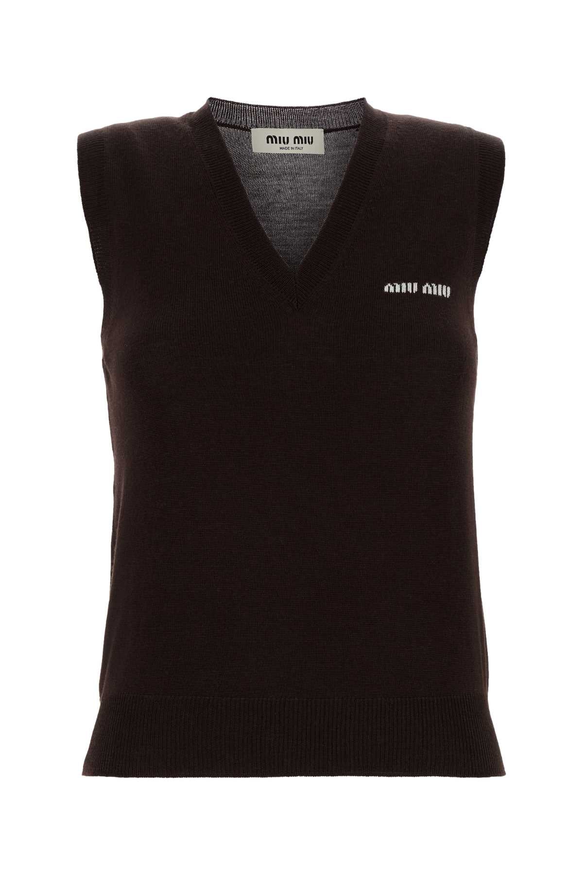 Cacao Exterior: Virgin Wool Maglieria