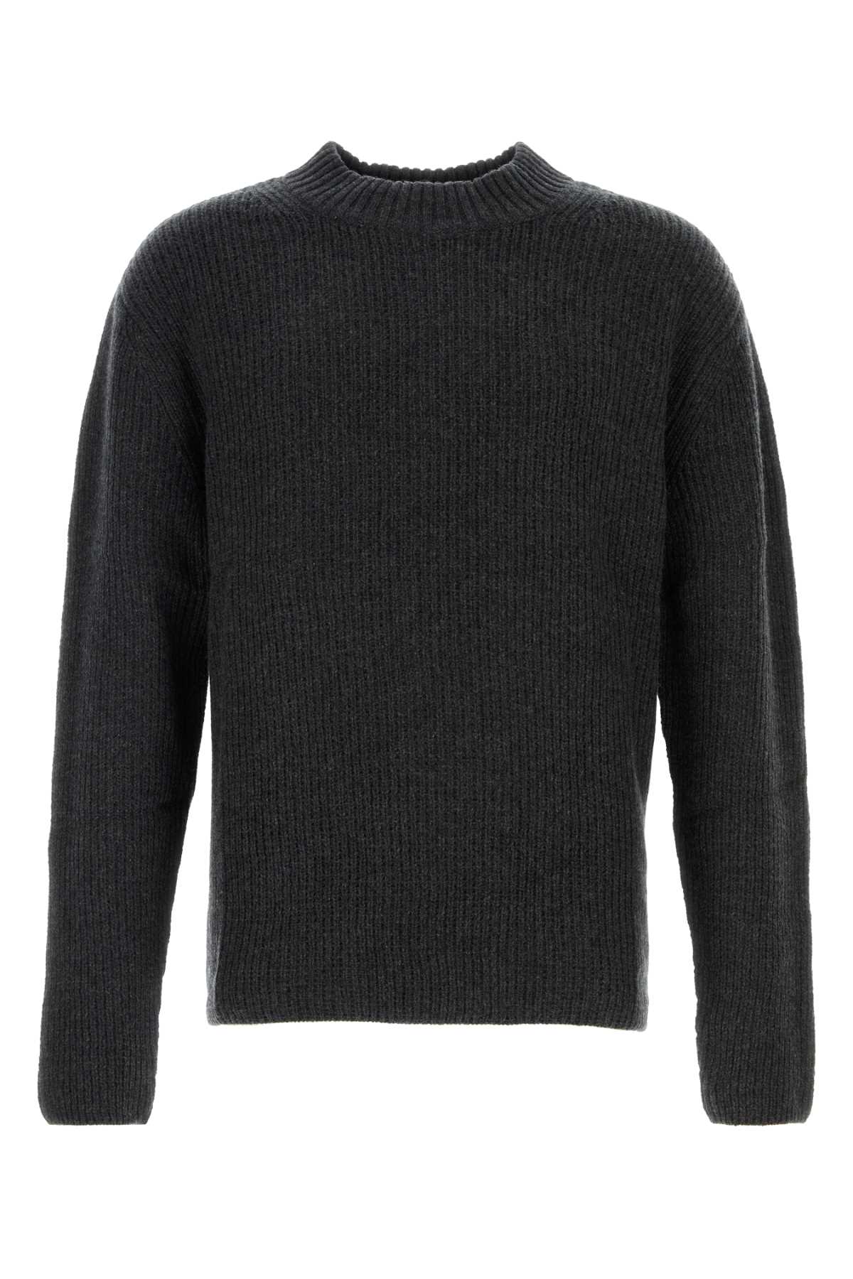 Charcoal Cashmere Stmalom Sweater Exterior: Maglieria