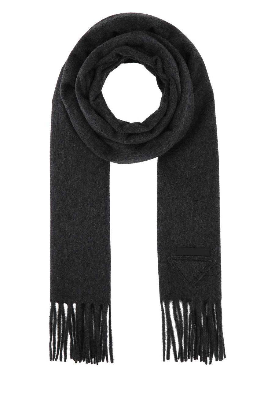 Prada 100% Cashmere scarf in gray