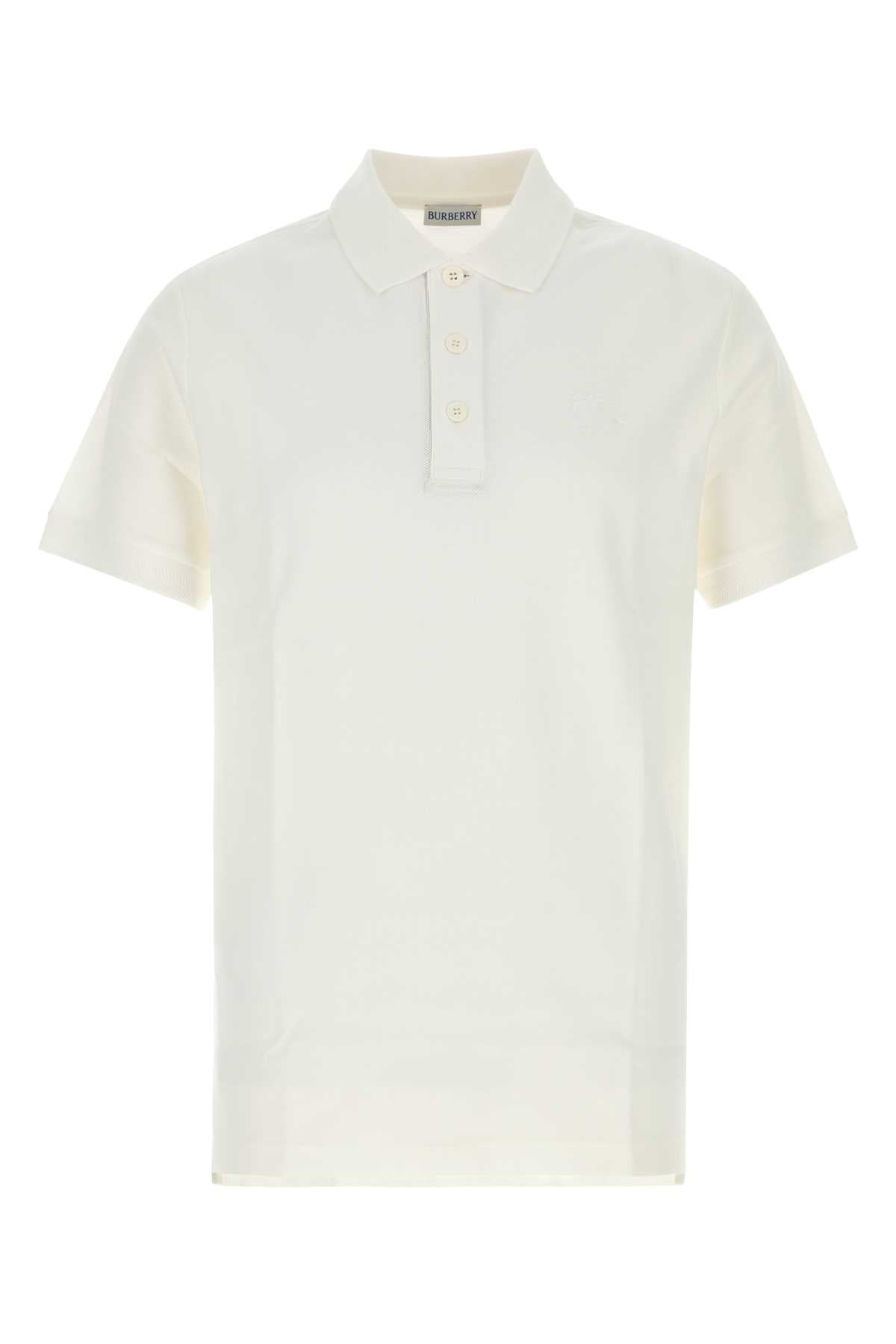White Exterior: Cotton Polo
