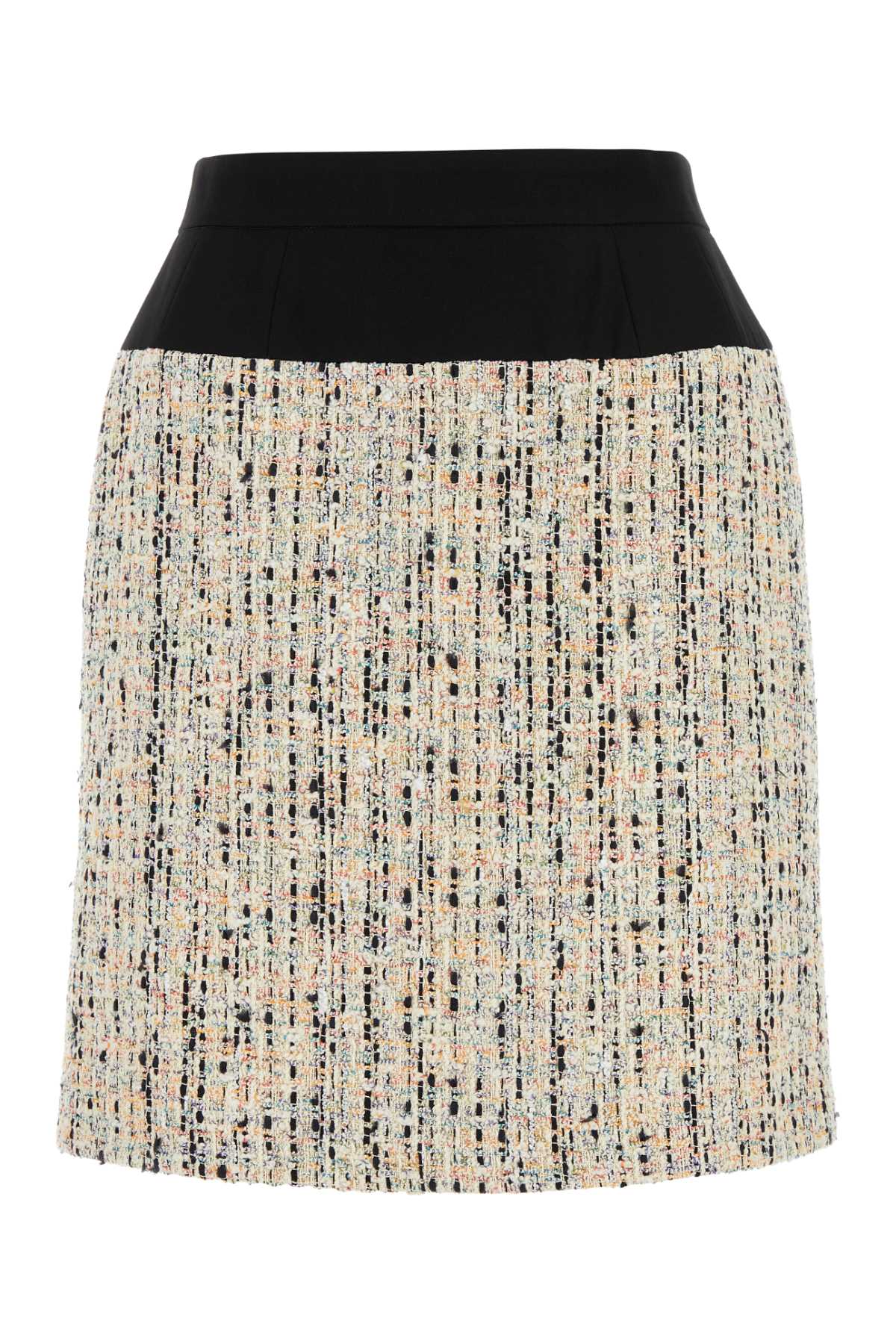 Multicolor Boucle Skirt Multicolour Gonne