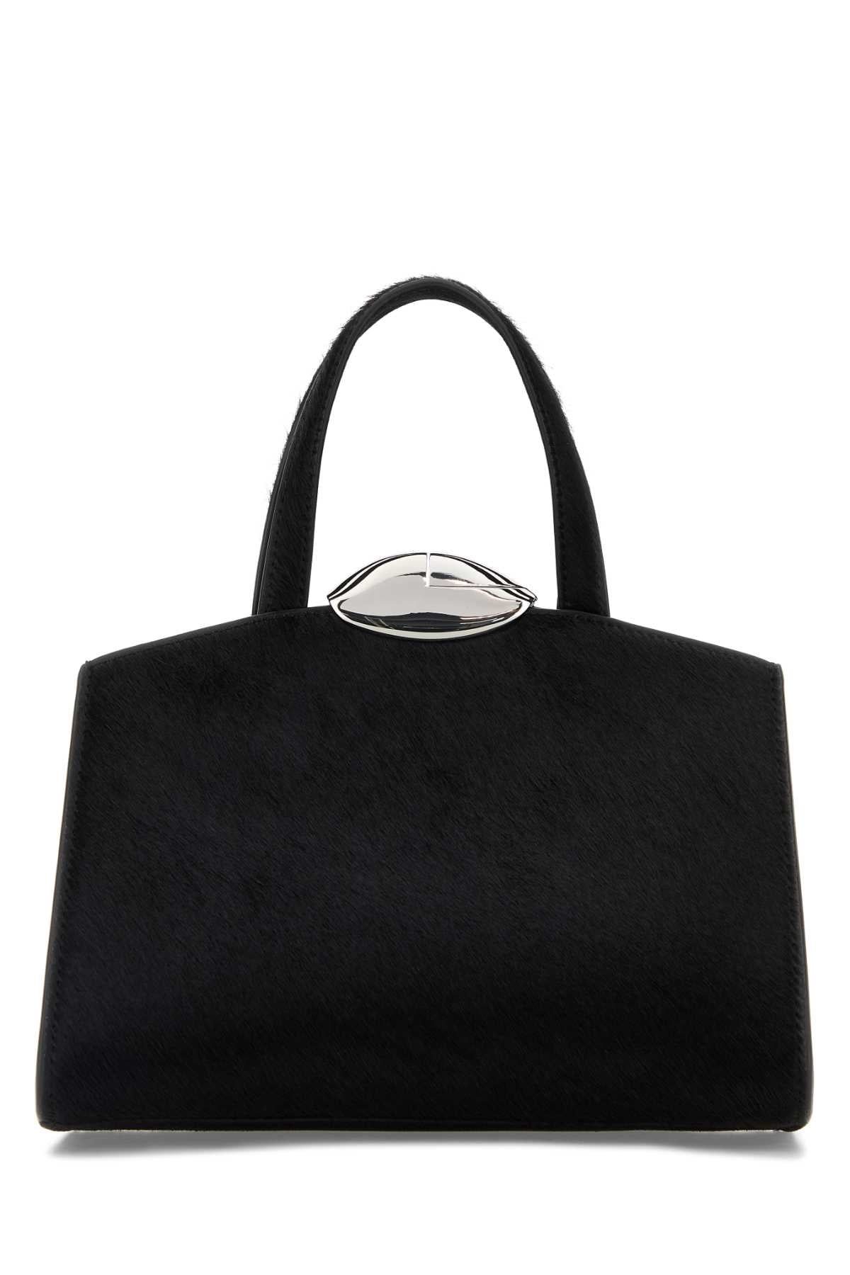Black Calf Hair Serena La Petite Handbag Thoroughbred Borse A Mano