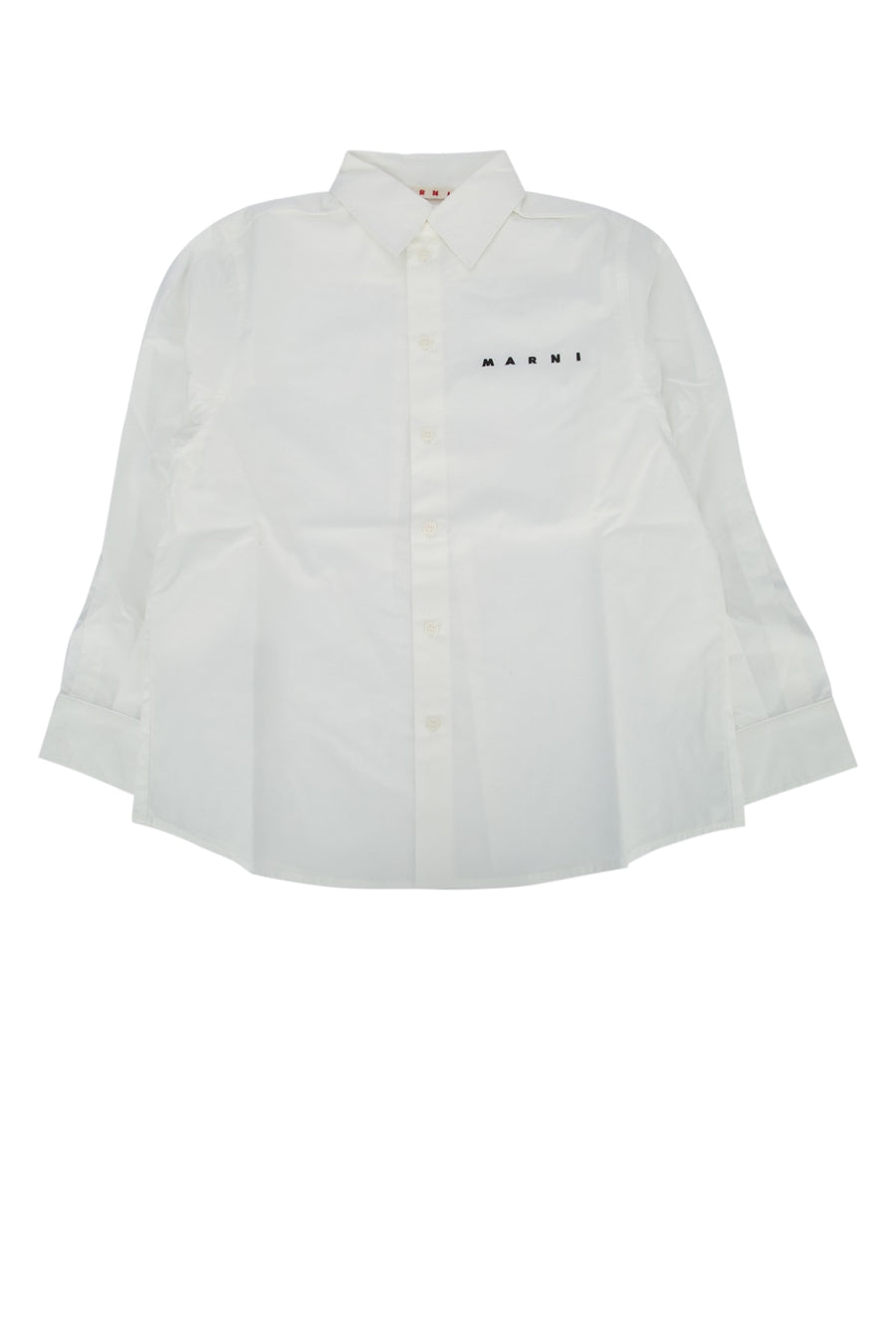 Marni Kids 100% Cotton shirt in white