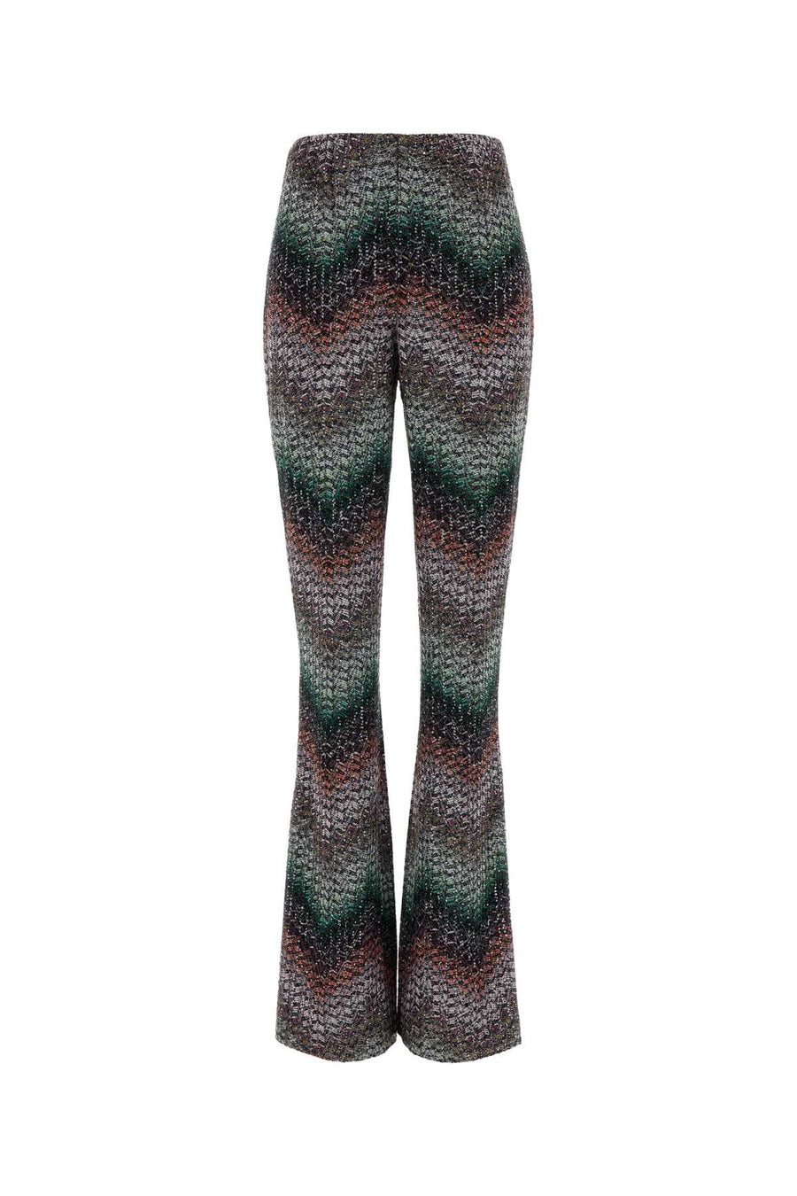 Missoni 66% Viscose 18% Nylon 16% Metallic fiber trousers in multicolor