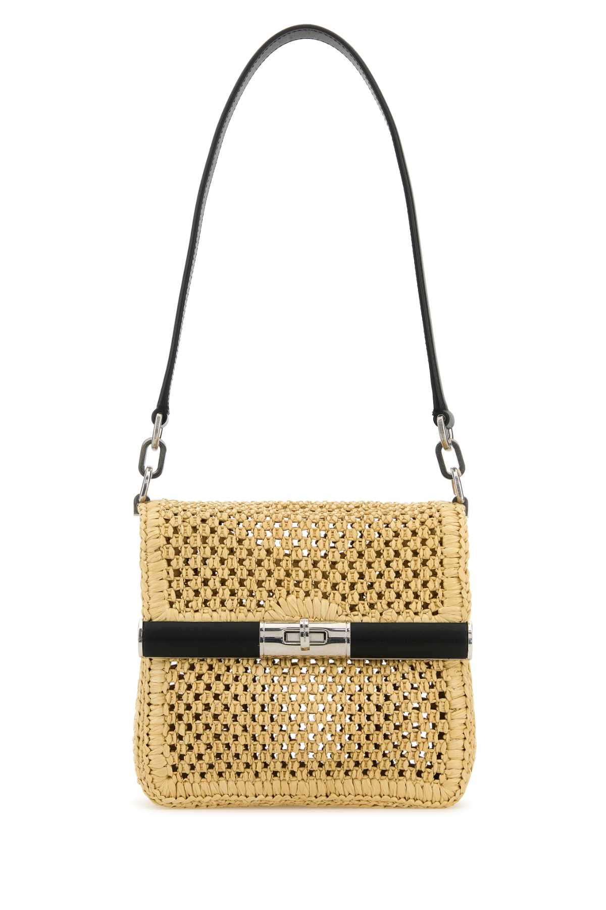 Raffia Shoulder Bag Cremanero Borse A Tracolla