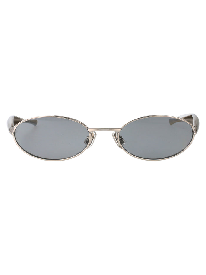 Bv1386s Silver-silver-grey Metal Sunglasses