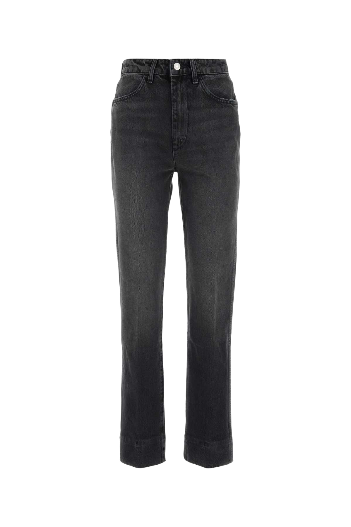 Black Denim Jeans Blacksea Exterior: Cotton