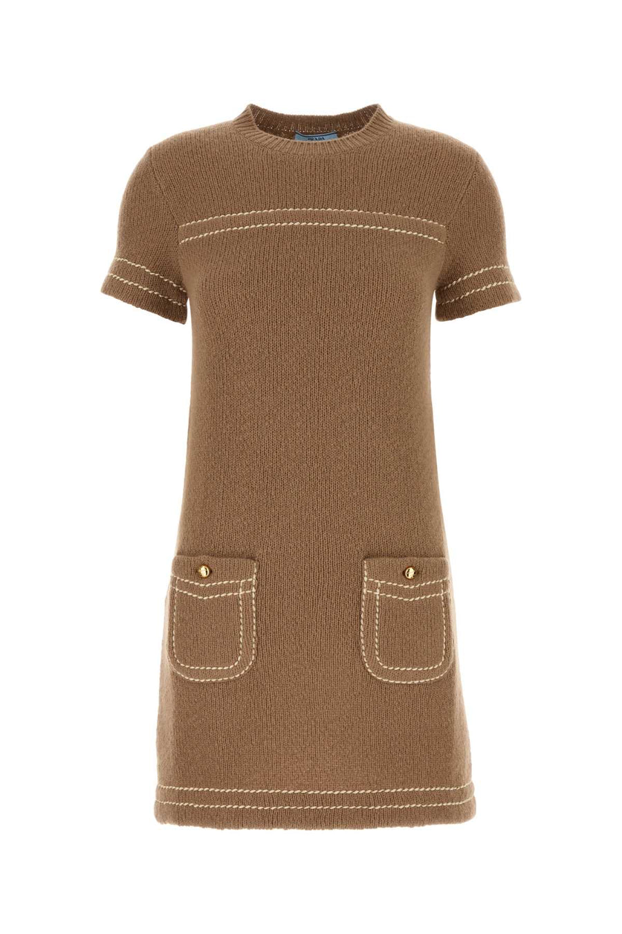 Prada 100% Cashmere dress in beige